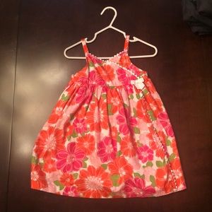 Cute Floral Print Baby Dress!
